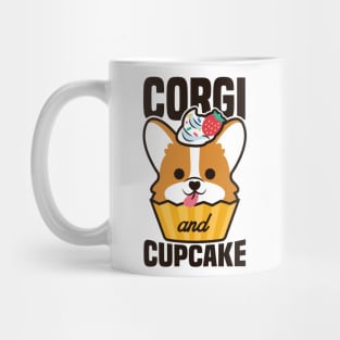 Corgi and Cupcake Mug